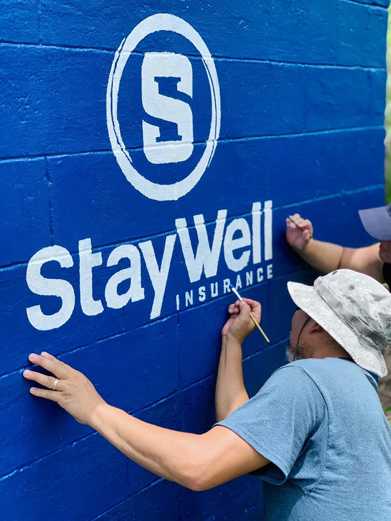StayWell Saipan Adopts Bus Stop on Route 31